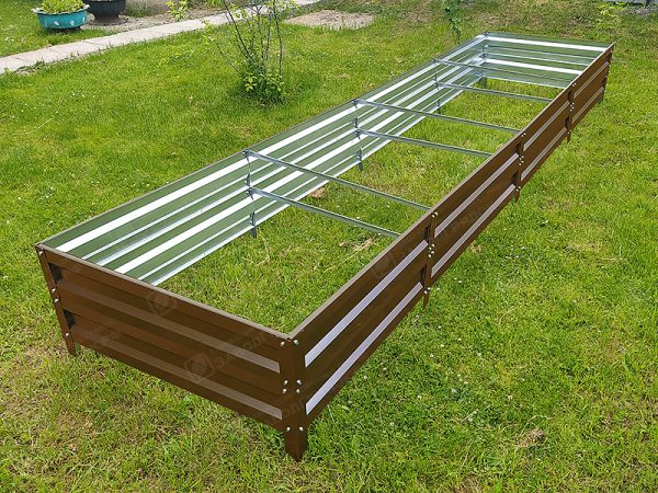 Грядка «Усиленная» с полимерным покрытием (высота 30 см) — изображение 1